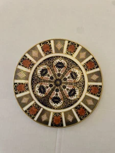 Royal Crown Derby - Gold Trim 11” Round Serving Platter - 1128 LII - Picture 1 of 5