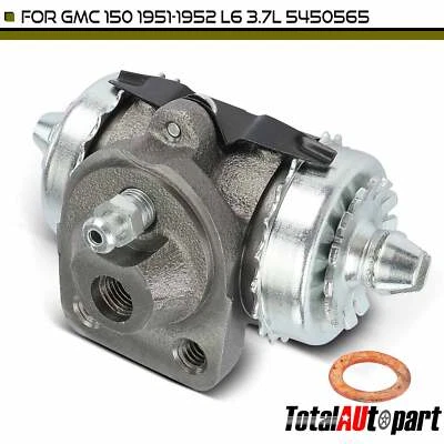 New Brake Wheel Cylinder for GMC 150 1951-1952 3.7L Front or Rear Side 5450071 - Image 1 of 4