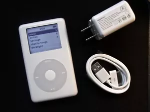 Refurbished APPLE IPOD CLASSIC 4TH GEN. A1059 upgraded to 128gb digital storage - Picture 1 of 8