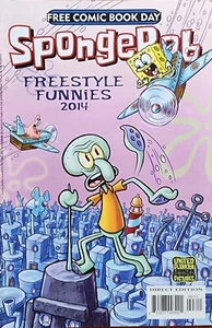 Spongebob FREESTYLREFUNNIES 2014 United Plankton Picture Comic FCBD - Picture 1 of 2