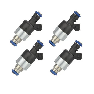 4x Fuel Injectors for 1998-2000 Chevrolet S10 GMC Isuzu Pontiac Saturn 1.9L 2.2L - Image 1 of 4