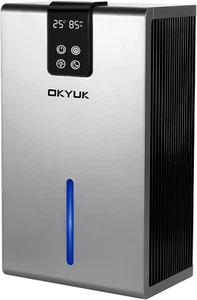 Deumidificatore Elettrico 2700 ml, Deumidificatore per Casa Con Spegnimento Auto - Foto 1 di 12