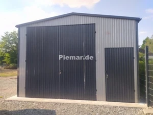 Blechgarage 5x8x3m Halle Lagerraum Fertiggarage inkl. Lieferung | 18195!! - Bild 1 von 13