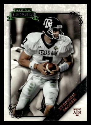 Stephen McGee 2009 Press Pass Legends Rookie Card #48 Texas A&M Aggies - Image 1 of 2
