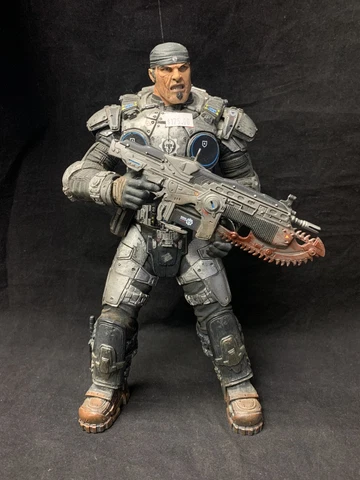 Gears Of War Marcus Fenix Neca 2008 12" Lightup Figure Cover