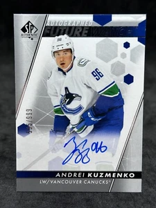 2022-23 Andrei Kuzmenko Future Watch Auto SP Authentic RC - Picture 1 of 2