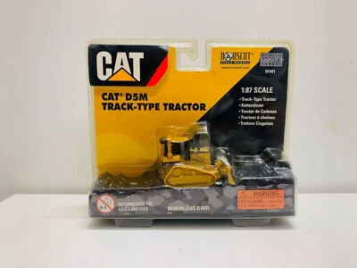Norscot Cat D5M Track-Type Tractor 1/87 Scale Die-Cast Model 55401 New Box - Image 1 of 2
