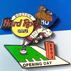 2002 HARD ROCK CAFE BOSTON NFL FOOTBALL OPENING DAY NEW ENGLAND PATRIOTS LE PIN - Picture 1 of 1