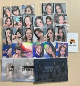 LE SSERAFIM 1ST MINI ALBUM FEARLESS PHOTO CARD WEVERSE SHOP POB LENTICULAR CARD - Picture 1 of 28