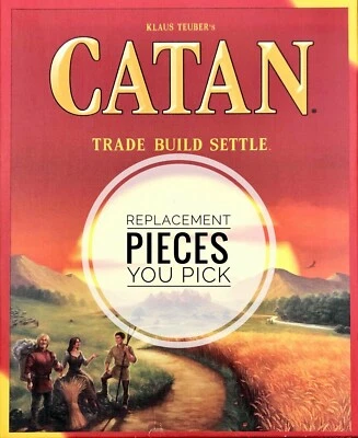 Catan Trade Build Settle Juego Piezas de repuesto Piezas Base y expansión ¡NUEVO! Foto 1 de 3