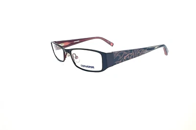 Novos óculos femininos CONVERSE Eyewear HUSTLE 50 18 135 azul marinho/rosa metal’s - Imagem 1 de 4