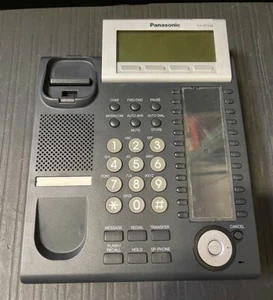 AS IS Panasonic KX-NT346-B IP phones with 24 buttons & 6-line backlit LCD - Picture 1 of 4