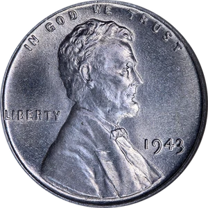 1943-P Lincoln Steel Cent NGC MS67 Superb Eye Appeal Strong Strike - Picture 1 of 4