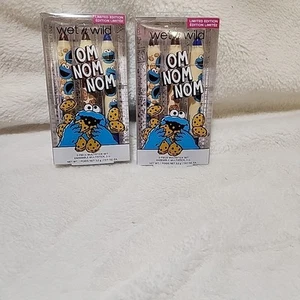 (2) Wet N Wild x Sesame Street Om Nom Nom 3-Piece Multistick Set 0.11 oz NEW - Picture 1 of 4