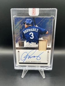 2024 Panini Impeccabile Alex Rodriguez Lumber Firma /10 su Card Auto Mariners - Foto 1 di 2