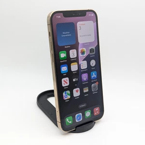 Cracked Apple iPhone 12 Pro A2341 256GB | Gold | UNLOCKED - Photo 1 sur 10