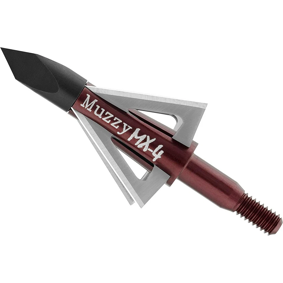 Muzzy MX-4 4-Blade Broadhead 3-Pack - 100 Grain - Image 1 of 1