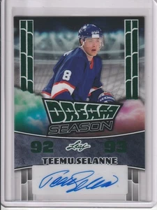 Leaf Metal Teemu Selanne Dream Temporada 92-93 2025 Verde Automático/6 #DC-TS1 - Imagen 1 de 2