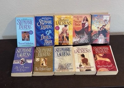 Stephanie Laurens Historical Romance Books Lot Foto 1 de 4