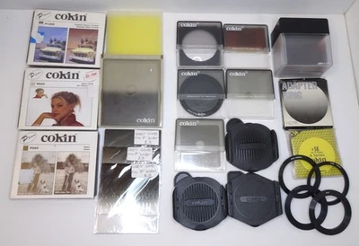 Mixed Lot COKIN & COMPATIBLE 18xFilters Bundle A P & Holders, Adapter Rings  - Image 1 of 4