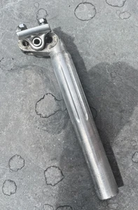 Campagnolo Nuovo Super Record Twin Bolt 1st Gen Seat post, 27.2mm, 1970s - Picture 1 of 5