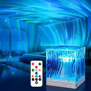 Northern Lights Ceiling Projector 18 Colors Lighting Galaxy Projector Mood Light - Picture 1 of 3