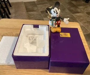 Disney 75 Years Of Love And Laughter Mickey Mouse 4” Ornament W/Box - Picture 1 of 3