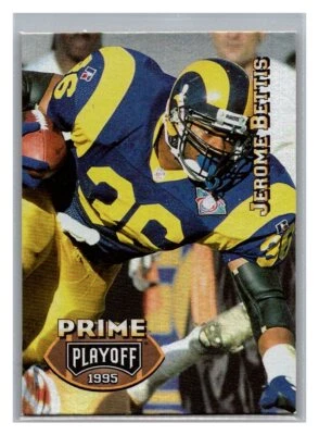 1995 Playoff Prime Jerome Bettis #6 - Image 1 of 2