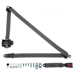 Rear Automatic Seat Belt For Nissan Shapebird Hatchback 1986 Shape Grey - Bild 1 von 8