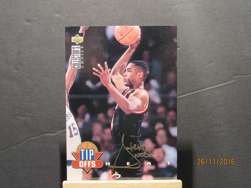 1994-95 Collector's Choice International Spanish Gold Signatures 179 Steve Smith - Image 1 of 1