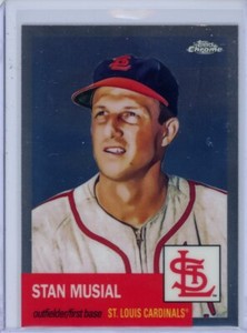 2022 Topps Chrome Platinum Anniversary #9 Stan Musial Mint