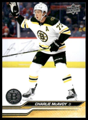 2023-24 Upper Deck #14 Charlie McAvoy - Image 1 of 2