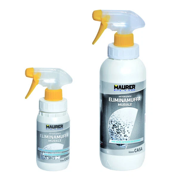 MAURER-PLUS Detergente Murale Anti Muffa MAURER Elimina Sanifica Muffe Muschi Muri Spray