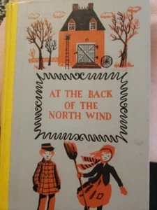 Vtg At The Back Of The North Wind by George MacDonald Book Junior Deluxe LOOK - Imagen 1 de 9