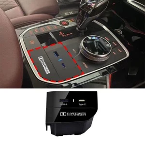 For BMW X4 G02 2019-2023 Wireless USB Type C Fast Charger Tray Pad Storage box - Bild 1 von 6