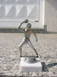 PP1432 Tischtennis Damen Figur Trophäe Pokale inkl Gravur Pokal Restposten - Bild 1 von 1