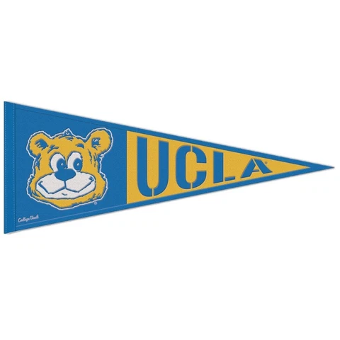 UCLA Bruins Throwback Logo Wool Pennant - 13"x32" Cover