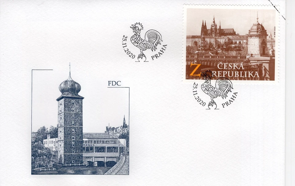 2020 Prague Motifs  FDC19301 - Image 1 of 1