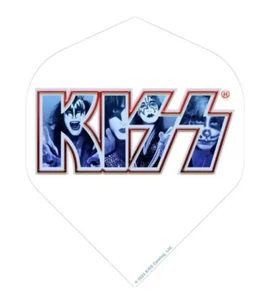 Voli per freccette Bamd con licenza ufficiale Kiss Heavy Metal - Foto 1 di 2