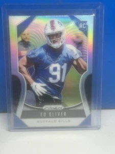 Panini Prizm 2019 - Rookies Silver Prizm #378 Ed Oliver (RC) - Imagen 1 de 2