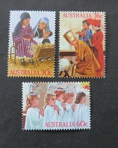 1986 Christmas SG 1040/1042 ASC 1048/1050 MUH - Picture 1 of 2