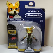 World Of Nintendo Starfox FOX McCLOUD Figure 4" Inch line Jakks Pacific 2015 