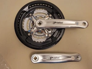 Prowheel Crankset....Bicycle...Bike...Triple 48 - 38 - 28 teeth...170mm...7/8 sp - Picture 1 of 2
