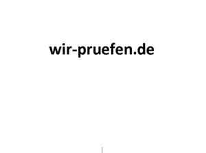 TOP Domain     	 wir-pruefen.de - Bild 1 von 1
