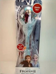 Frozen 2 Schwestern musikalischer Schneestab Kostüm Requisite Zepter, spielt ins Unbekannte - Bild 1 von 6