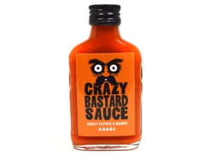 Crazy Bastard Sauce - Ghost Pepper & Mango Chilisauce (100 ml) - Bild 1 von 1