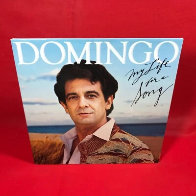 PLACIDO DOMINGO My Life For A Song 1983 Dutch vinyl LP gatefold Besame Mucho - Image 1 of 4