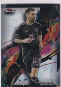 Topps Finest MLS Soccer 2024 No. 10 Lionel Messi Refractor - Picture 1 of 2