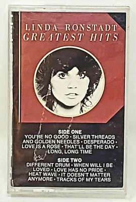 Linda Ronstadt, Greatest Hits (Audio Cassette Tape, 1976) Made In USA - Image 1 of 3