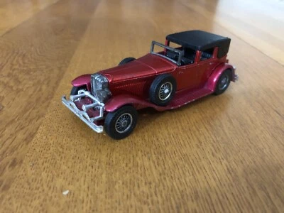 VTG 1975 MATCHBOX LESNEY MODELS OF YESTERYEAR 1930 MODEL J DUESENBERG TOWN CAR - Image 1 of 4